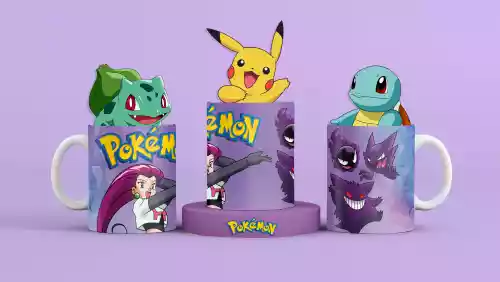 vectores plantilas POKEMON,CARICATURA,